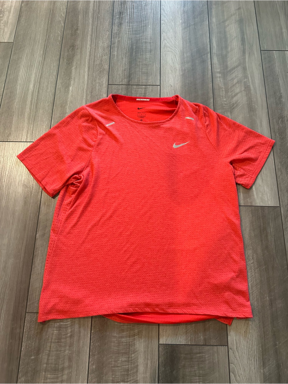 Nike Red Short-Sleeve Dri-FIT Performance Tee